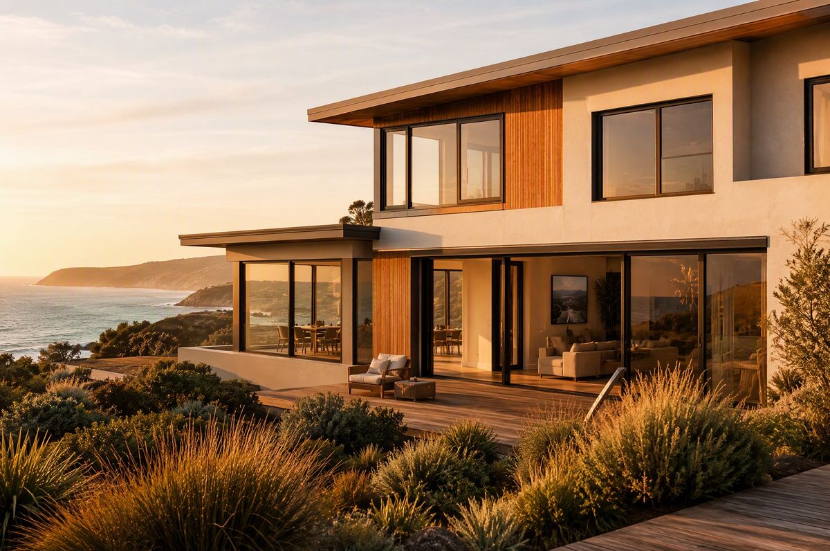 Coastal residence — window application example