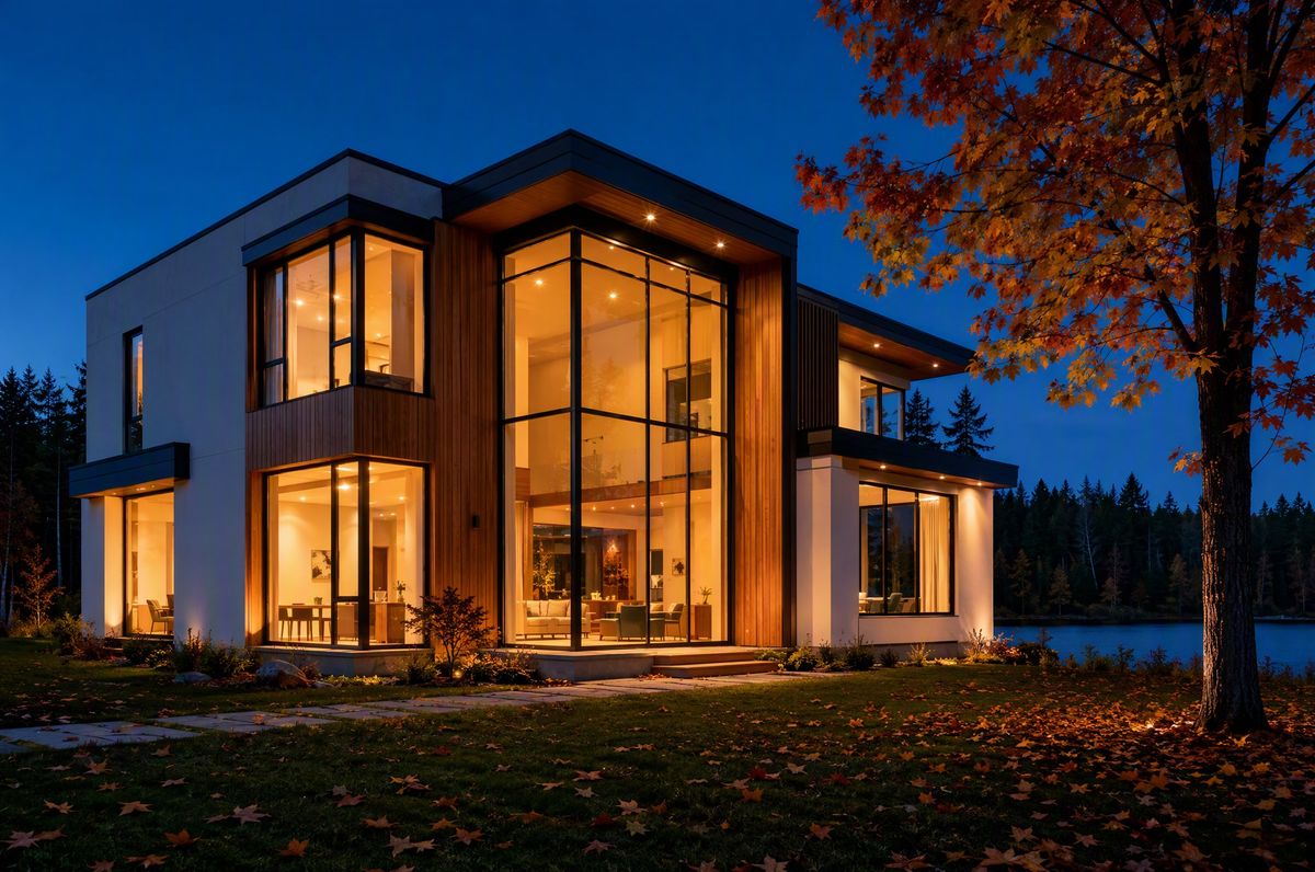 Detached home — window application example